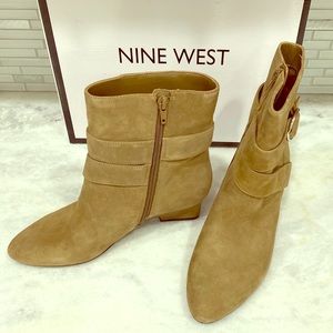 Nine West Suede Ankle Boots